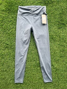 Avia Women’s Grey Ruched-Waist Leggings